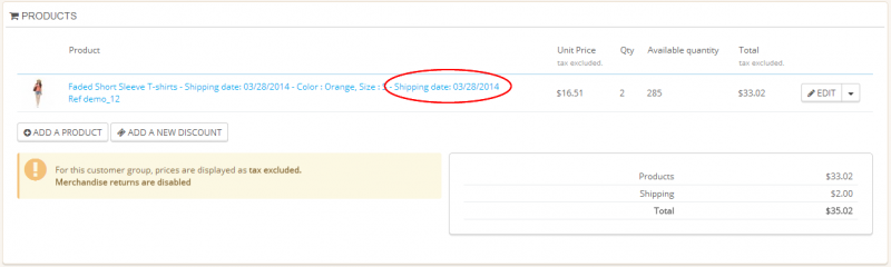 Prestashop per product delivery date (for flower shops or hotels) - Image 5