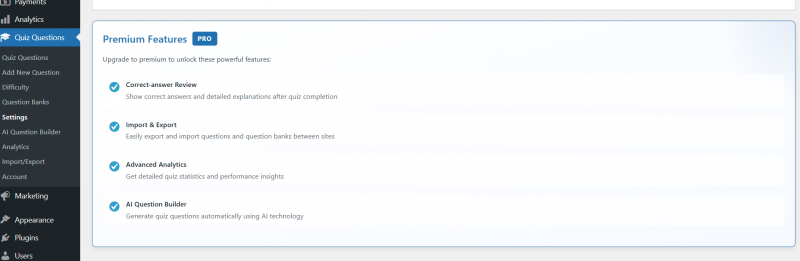 Quiz Commerce – Sell Exams & Tests - Image 10