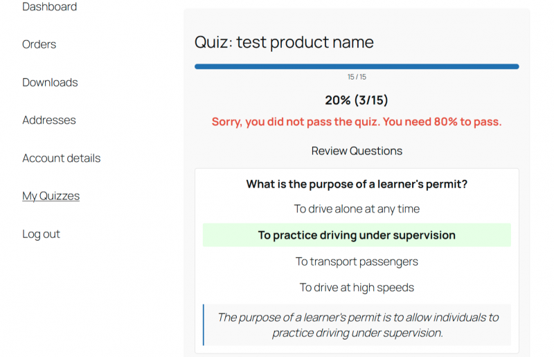 Quiz Commerce – Sell Exams & Tests - Image 5