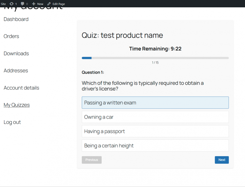 Quiz Commerce – Sell Exams & Tests - Image 6
